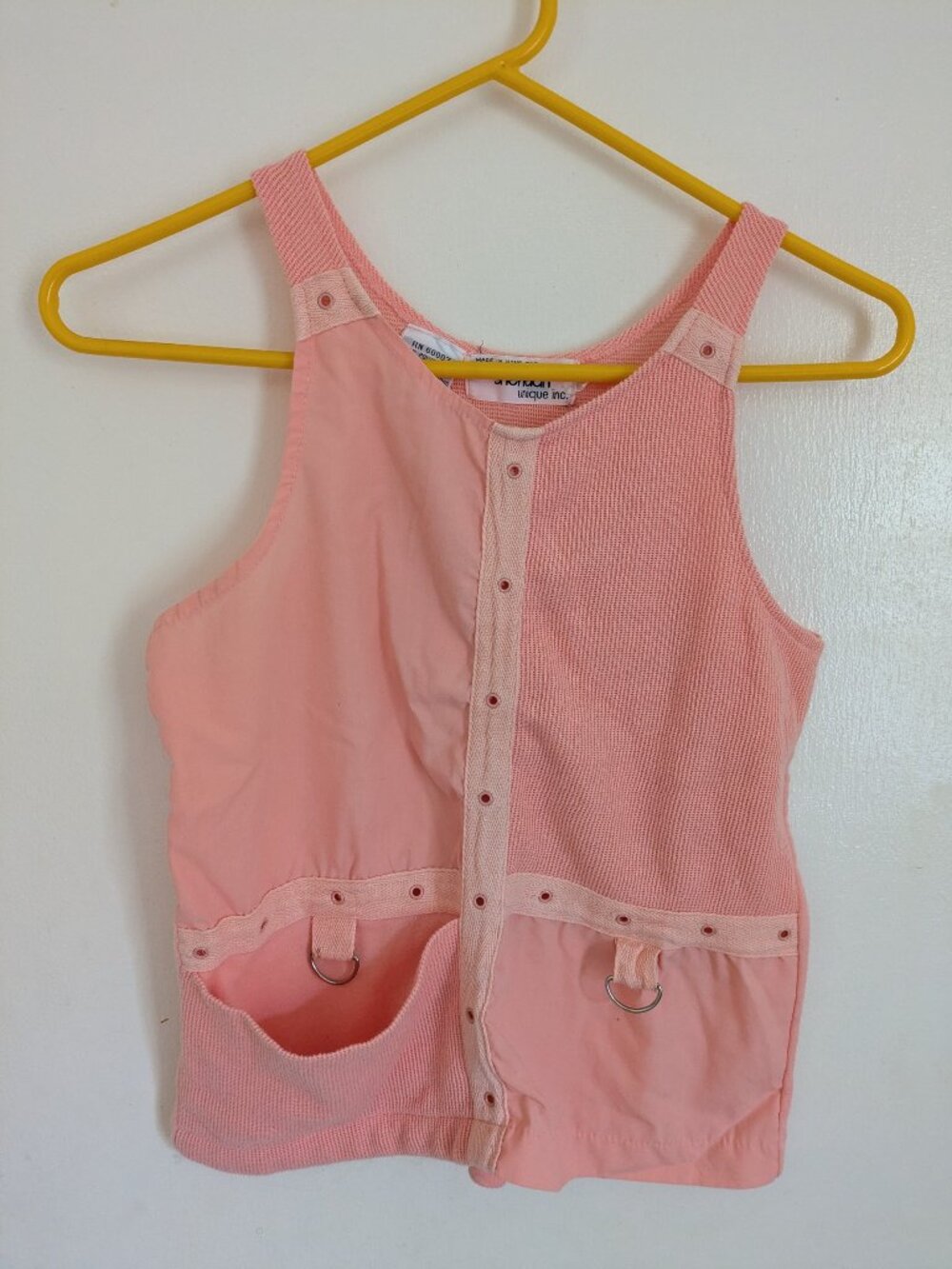 Woman Orange Tank Top